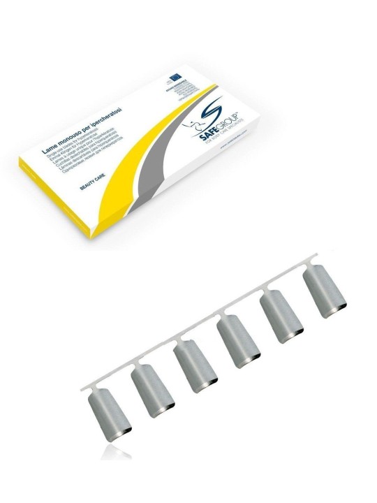 SAFE GROUP LAME STERILIZZATE MONOUSO PER IPERCHERATOSI N. 1 (60pz) SAFE GROUP LAME STERILIZZATE MONOUSO PER IPERCHERATOSI N. 1 (60pz)