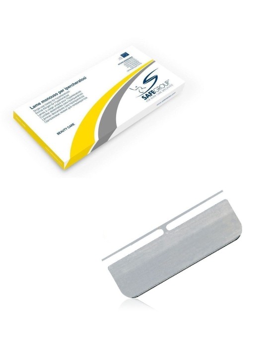 SAFE GROUP LAME STERILIZZATE MONOUSO PER IPERCHERATOSI N. 5 (20pz) SAFE GROUP LAME STERILIZZATE MONOUSO PER IPERCHERATOSI N. 5 (20pz)