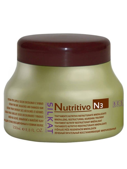 BES SILKAT N3 MASCHERA NUTRITIVA RISTRUTTURANTE MINERALIZZANTE 250ML