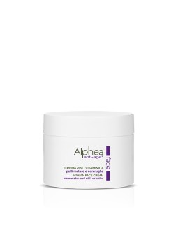 alphea crema viso vitaminica anti age per pelli mature e con rughe 250ml