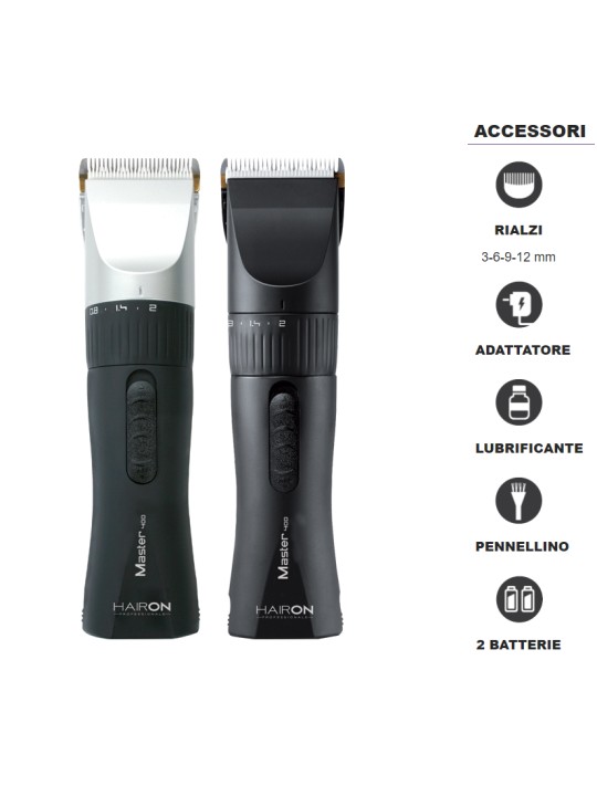 HAIRON TOSATRICE MASTER 400 TAGLIACAPELLI PROFESSIONALE HAIRON TOSATRICE MASTER 400 TAGLIACAPELLI PROFESSIONALE