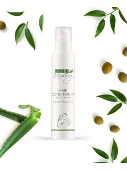 green family hair conditioner balsamo repair aloe & olive 200ml