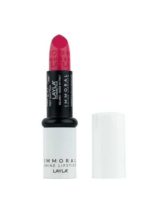 LAYLA IMMORAL SHINE LIPSTICK ROSSETTO LAYLA IMMORAL SHINE LIPSTICK ROSSETTO