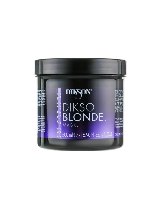 DIKSON BLONDE MASCHERA ANTIGIALLO TONALIZZANTE 500ML DIKSON BLONDE MASCHERA ANTIGIALLO TONALIZZANTE 500ML