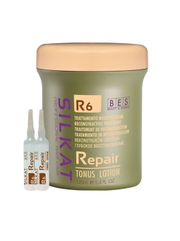 bes silkat r6 repair tonus lotion lozione trattamento ricostruzione 12 fiale