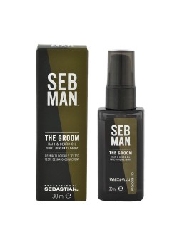 Sebastian Man The Groom Olio per Barba e Capelli 30ml