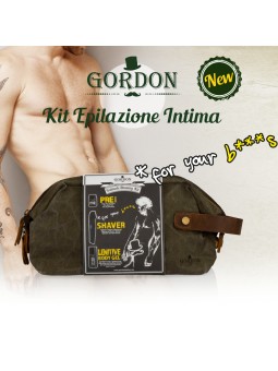Gordon Kit Epilazione Intima Uomo