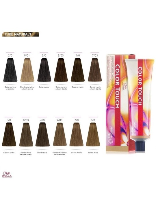 WELLA COLOR TOUCH PURE NATURALS 60ML WELLA COLOR TOUCH PURE NATURALS 60ML